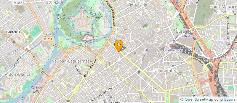 localisation de l'entreprise MADAME MALAK KOMAIRI à LILLE