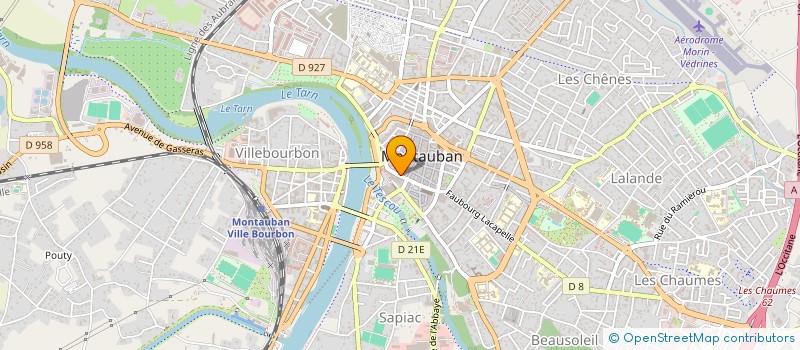 localisation de l'entreprise MADAME MALAK ZAIDA  MONTAUBAN