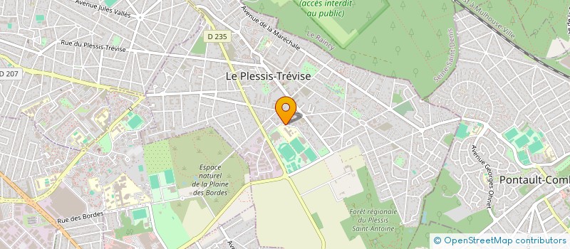 localisation de l'entreprise MADAME MALALA RAKOTOMAMONJY à LE PLESSIS-TREVISE