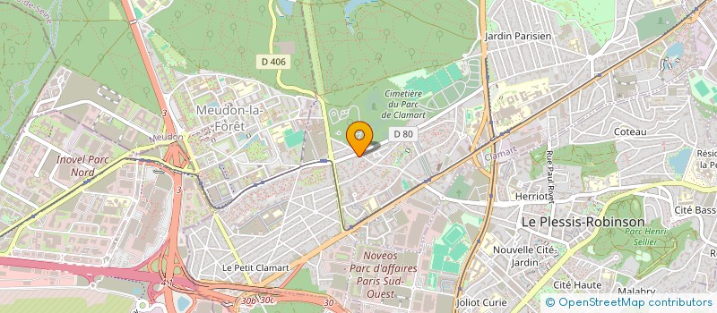 localisation de l'entreprise MADAME MALALATIANA RASOANANTOANDRO à CLAMART