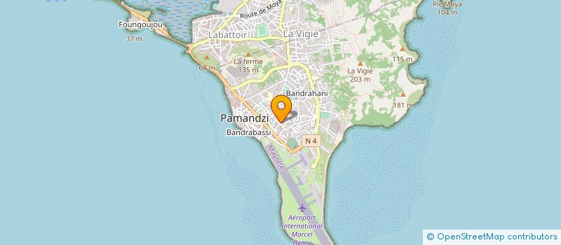 localisation de l'entreprise MADAME MALALATIANA RASOASANDRATANA à PAMANDZI
