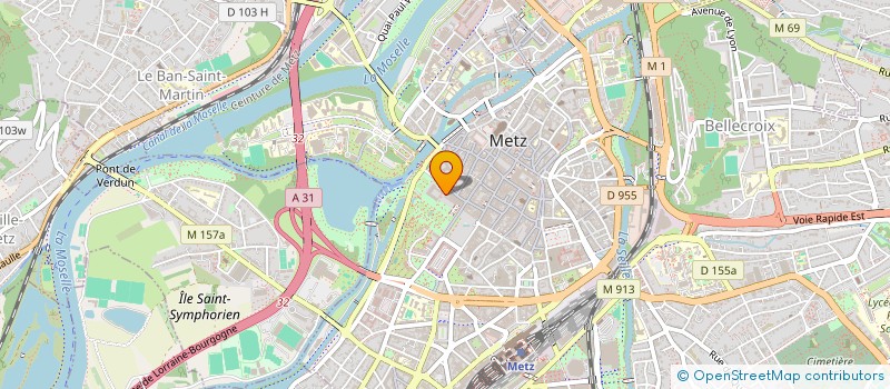 localisation de l'entreprise MADAME MALANIE FERBER à METZ