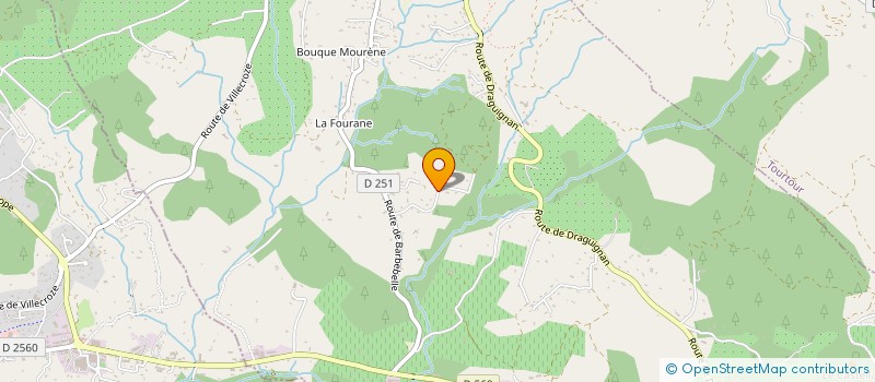 localisation de l'entreprise MADAME MALAURIE BARANI  VILLECROZE