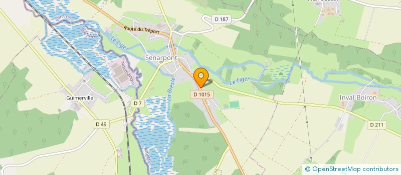 localisation de l'entreprise MADAME MALAURIE DALMAS  ABBEVILLE