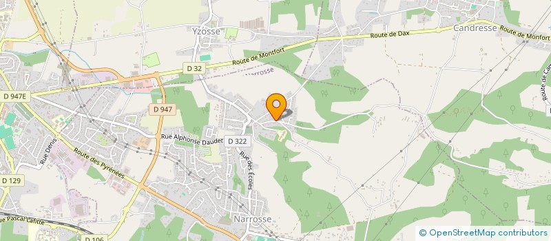 localisation de l'entreprise MADAME MALAURIE TARANCE  NARROSSE