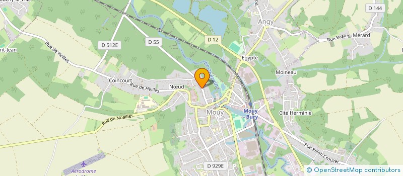 localisation de l'entreprise MADAME MALAURIE VERDEGHEM  MOUY