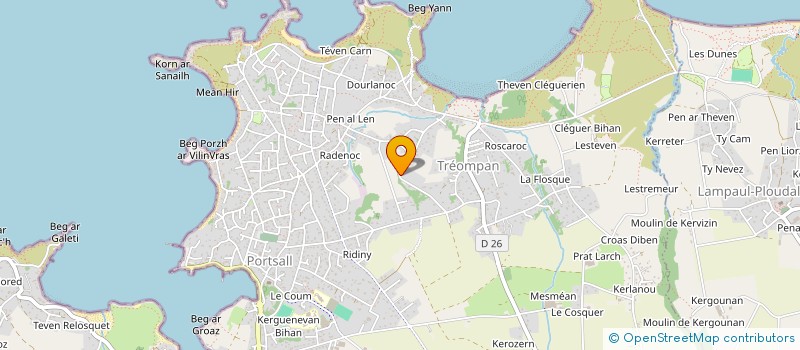 localisation de l'entreprise MADAME MALAURY CORRE  SAINT-PABU