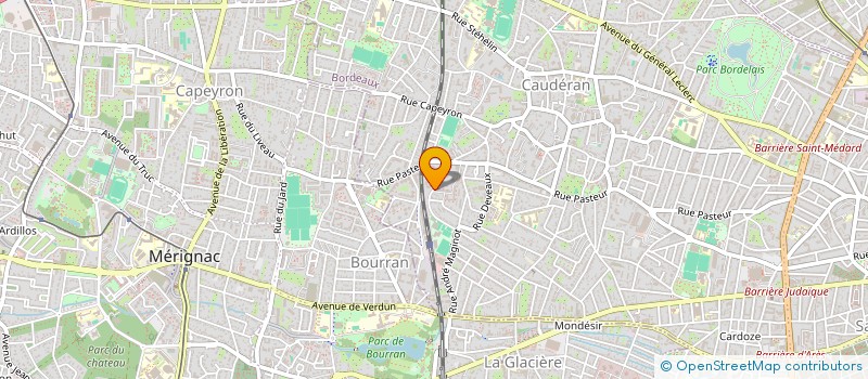 localisation de l'entreprise MADAME MALAURY GENTHIAL  BORDEAUX