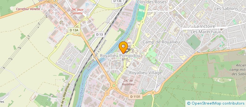 localisation de l'entreprise MADAME MALAURY GUICHARD  COMPIEGNE