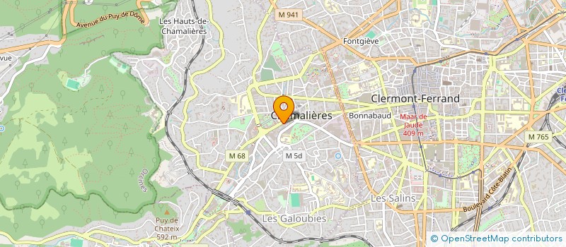 localisation de l'entreprise MADAME MALAURY MAZAL à CHAMALIERES