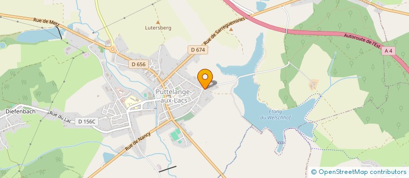 localisation de l'entreprise MADAME MALAURY SPILL  PUTTELANGE-AUX-LACS