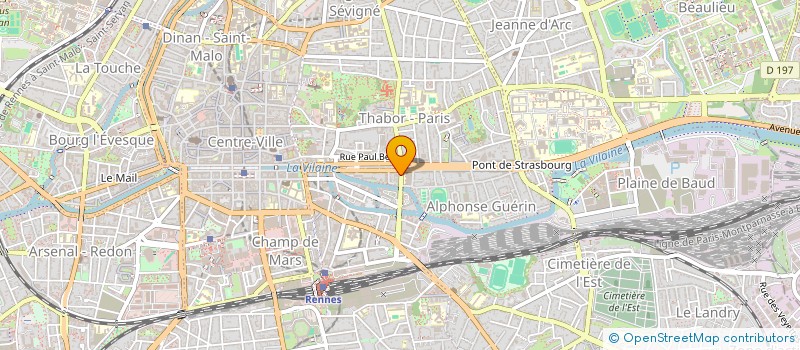 localisation de l'entreprise MADAME MALECA SAFINA NDALANA  RENNES