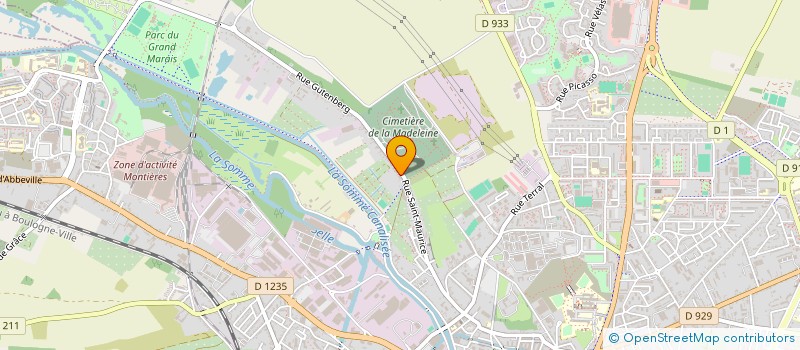 localisation de l'entreprise MADAME MALECK GUELLOUB à AMIENS