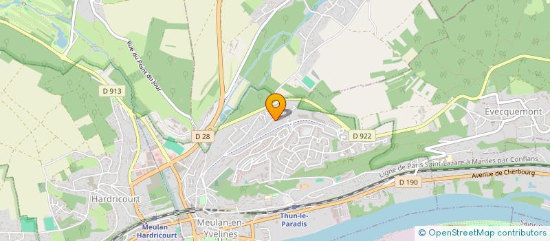 localisation de l'entreprise MADAME MALEE PARAISO  MEULAN-EN-YVELINES