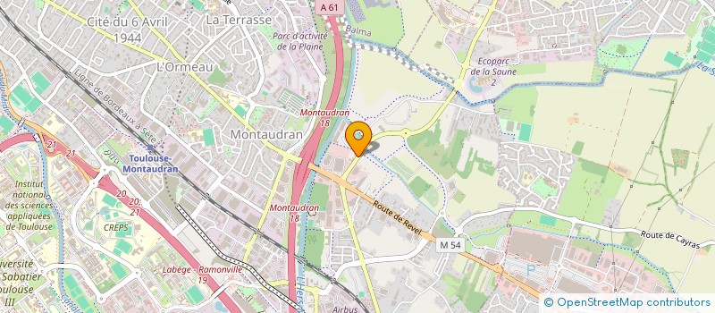 localisation de l'entreprise MADAME MALEEHA ADAM à TOULOUSE