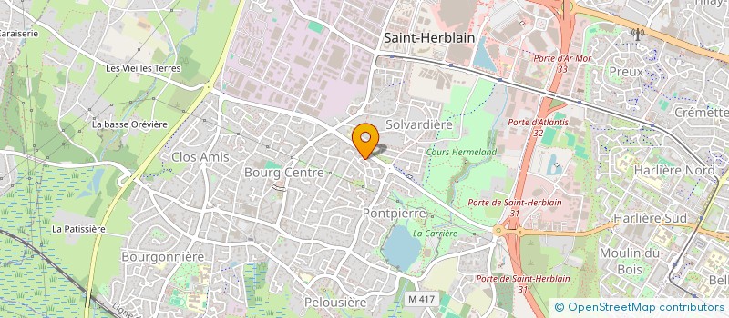 localisation de l'entreprise MADAME MALEK BOUALI  SAINT-HERBLAIN