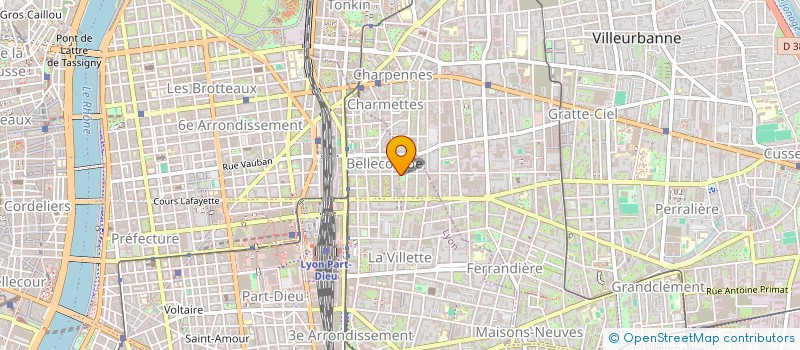 localisation de l'entreprise MADAME MALEK GHODBANE  LYON