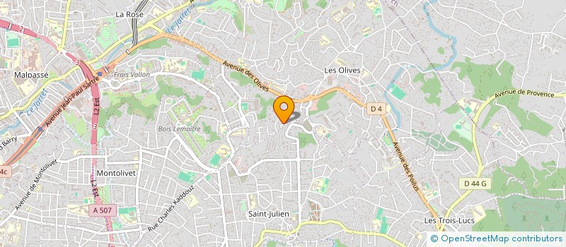 localisation de l'entreprise MADAME MALEK IKRAME à MARSEILLE