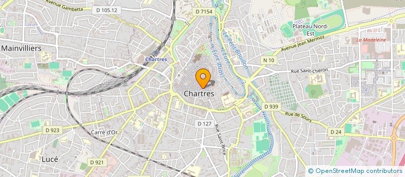 localisation de l'entreprise MADAME MALEKA BEMBA à CHARTRES