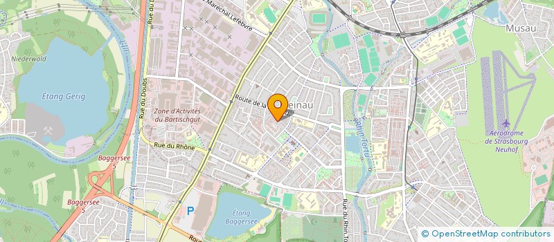 localisation de l'entreprise MADAME MALEKA HABIB à STRASBOURG