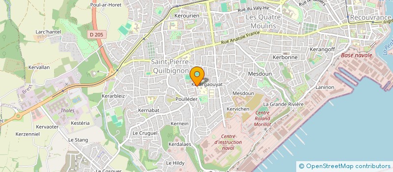 localisation de l'entreprise MADAME MALEKALITA TUITAVAKE à BREST
