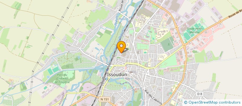 localisation de l'entreprise MADAME MALENA JOUGNIAUX à ISSOUDUN