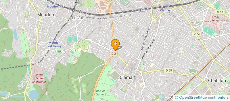 localisation de l'entreprise MADAME MALENE LARDON à CLAMART