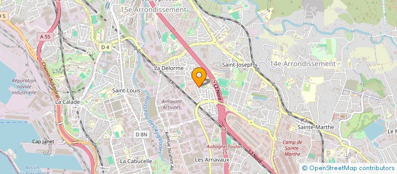 localisation de l'entreprise MADAME MALGORZATA COELLO CZAJOWSKA à MARSEILLE