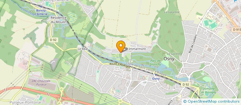 localisation de l'entreprise MADAME MALGORZATA JURKIEWICZ  OSNY