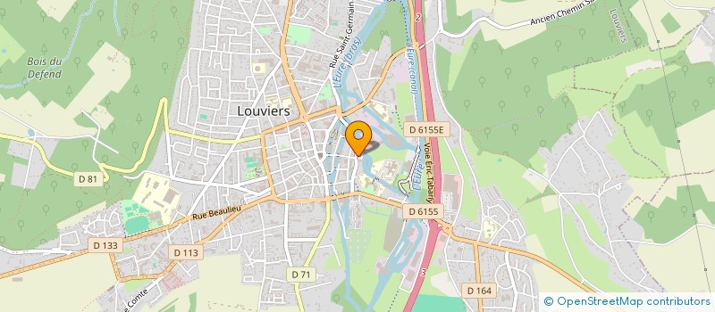 localisation de l'entreprise MADAME MALGORZATA LEWICKA à LOUVIERS