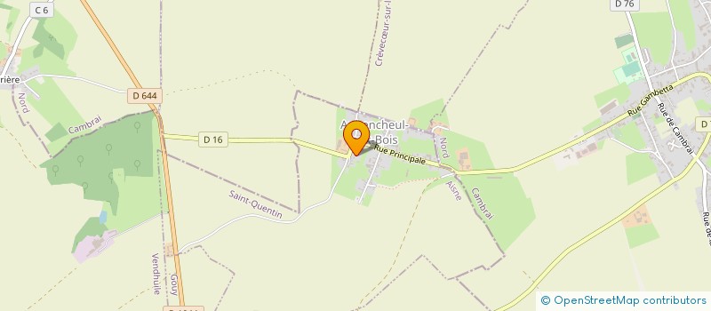 localisation de l'entreprise MADAME MALGORZATA MROCZKOWSKA à AUBENCHEUL-AUX-BOIS