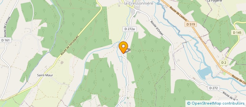 localisation de l'entreprise MADAME MALGORZATA PASZKO  ST MARTIN DE BIENFAITE