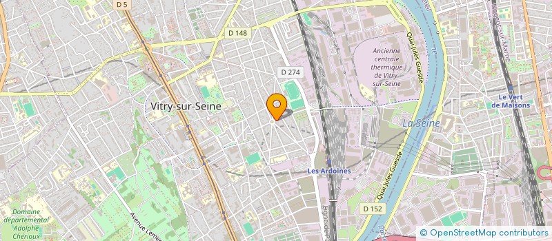 localisation de l'entreprise MADAME MALGORZATA PIECH  VITRY-SUR-SEINE