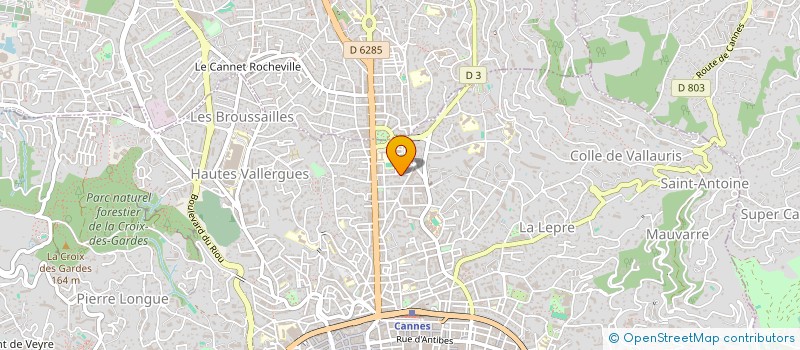 localisation de l'entreprise MADAME MALGORZATA SLAWINSKA à CANNES