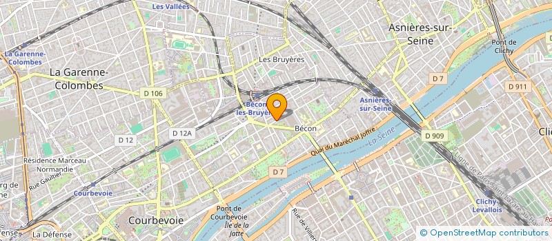 localisation de l'entreprise MADAME MALGORZATA STOPYRA à COURBEVOIE