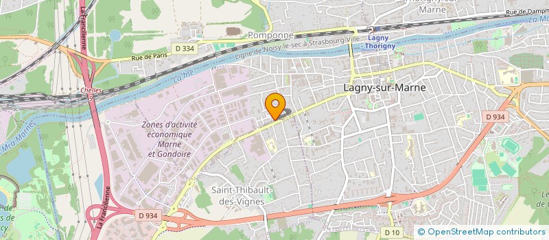 localisation de l'entreprise MADAME MALGORZATA WASZCZYSZYN  LAGNY-SUR-MARNE