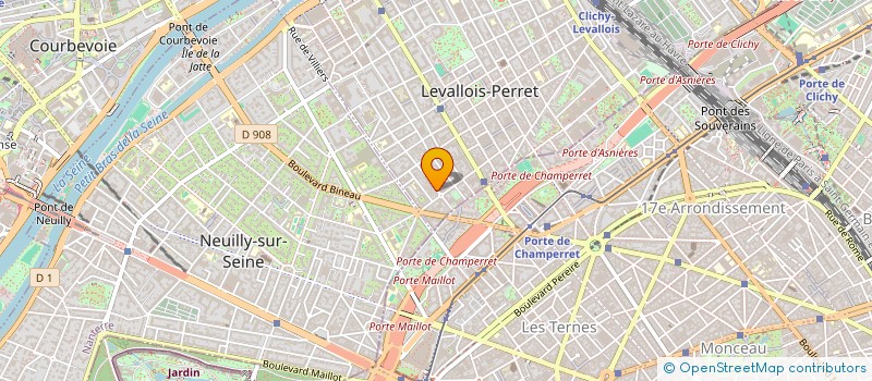 localisation de l'entreprise MADAME MALHA HADDADENE à LEVALLOIS-PERRET