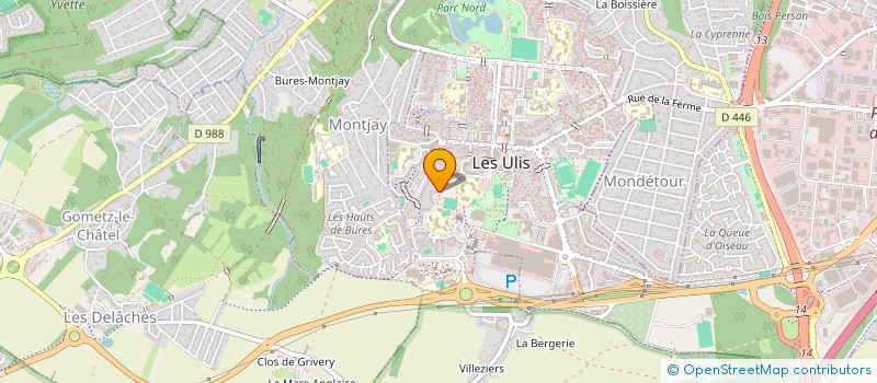 localisation de l'entreprise MADAME MALHA OUARAB à LES ULIS