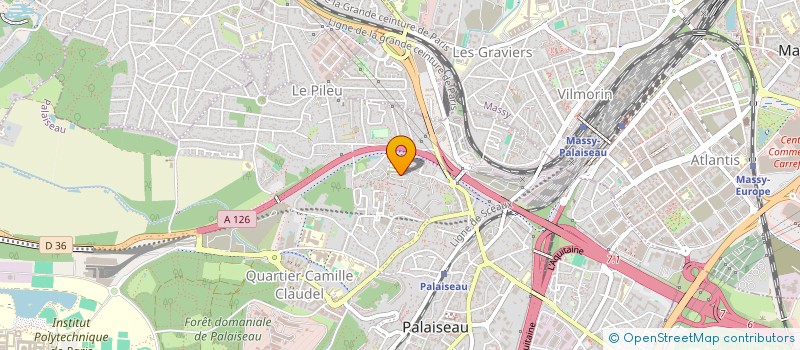 localisation de l'entreprise MADAME MALHA REMLI  PALAISEAU