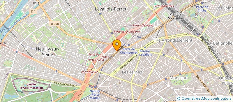 localisation de l'entreprise MADAME MALHA SADOUN  PARIS