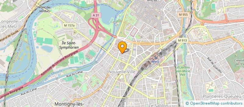 localisation de l'entreprise MADAME MALHA SERIDJ  METZ