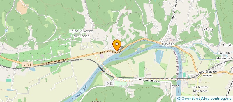 localisation de l'entreprise MADAME MALI SARRIUGARTE  SAINT-VINCENT-DE-COSSE