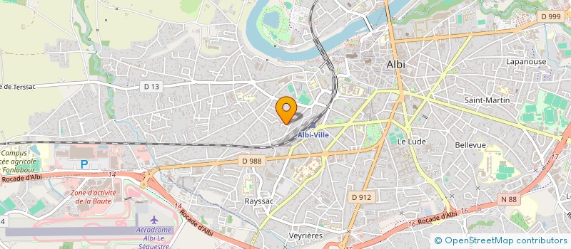 localisation de l'entreprise MADAME MALIA BARBIER  SAINT-ANTONIN-NOBLE-VAL