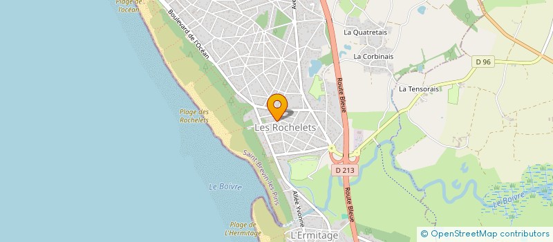 localisation de l'entreprise MADAME MALICA BADEAU à SAINT-BREVIN-LES-PINS