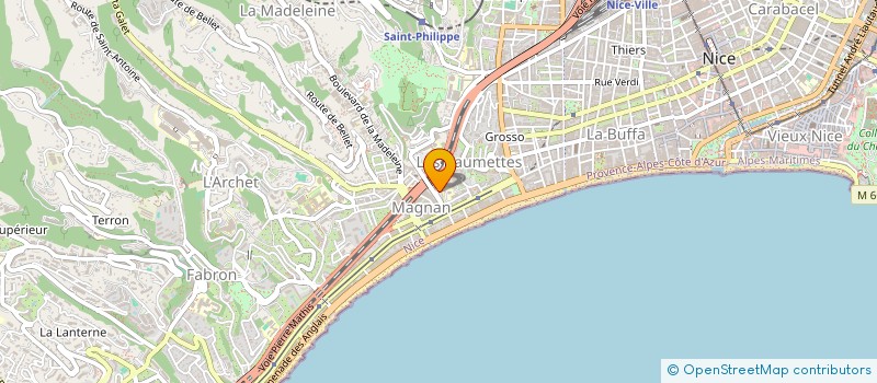 localisation de l'entreprise MADAME MALICIA BEME à NICE