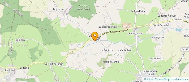 localisation de l'entreprise MADAME MALICIA COIGNARD à PLOURHAN