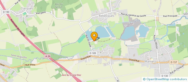 localisation de l'entreprise MADAME MALICIA LEFRANCOIS  SAINT-AUGUSTIN