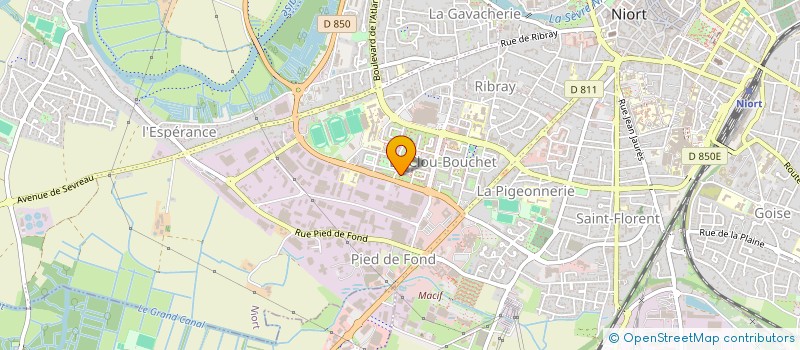localisation de l'entreprise MADAME MALIHA NIKZAD à NIORT