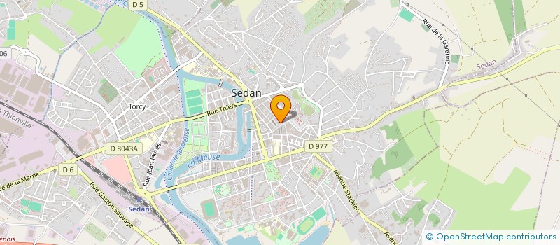 localisation de l'entreprise MADAME MALIK HADID  SEDAN