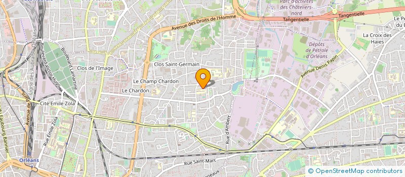 localisation de l'entreprise MADAME MALIKA ABDELMOUNIM à ORLEANS